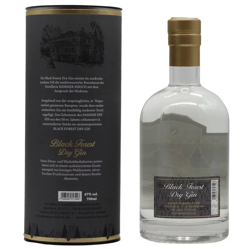 Black Forest Dry Gin 0,7 L 47% vol