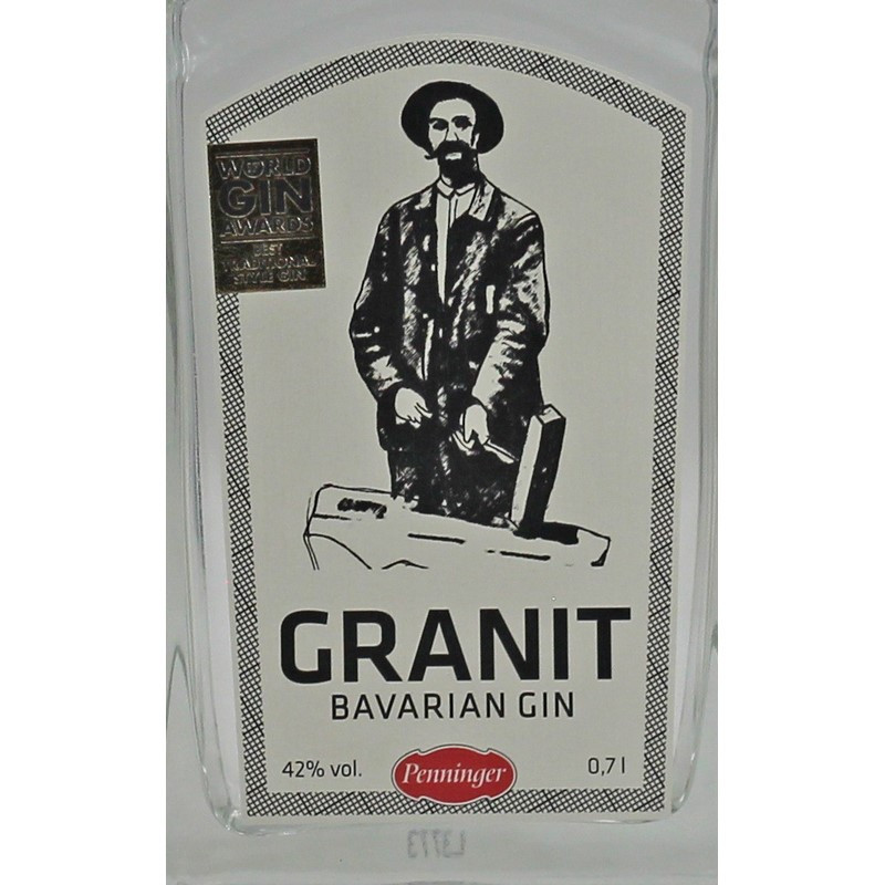 Granit Bavarian Gin Bio 0,7 L 42% vol Granit Bavarian Gin Bio 0,7 L 42% vol