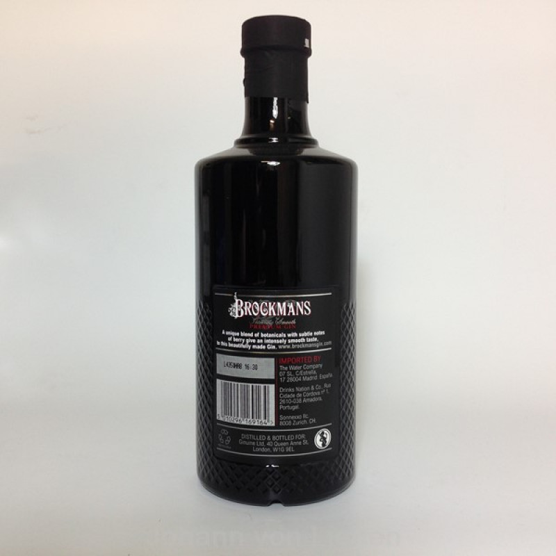 Brockmans Intensely Smooth Premium Gin 0,7 L 40 %vol Brockmans Intensely Smooth Premium Gin 0,7 L 40 %vol