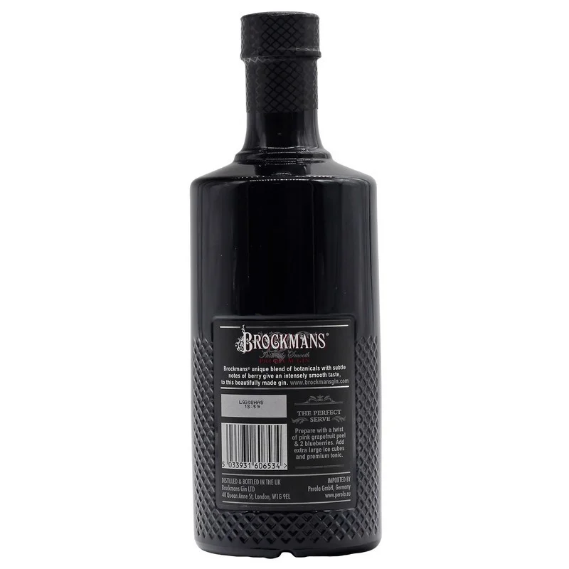 Brockmans Intensely Smooth Premium Gin 0,7 L 40 %vol Brockmans Intensely Smooth Premium Gin 0,7 L 40 %vol