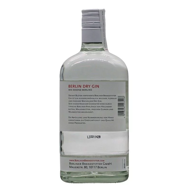 Berliner Brandstifter Dry Gin 0,7 L 43,3% vol