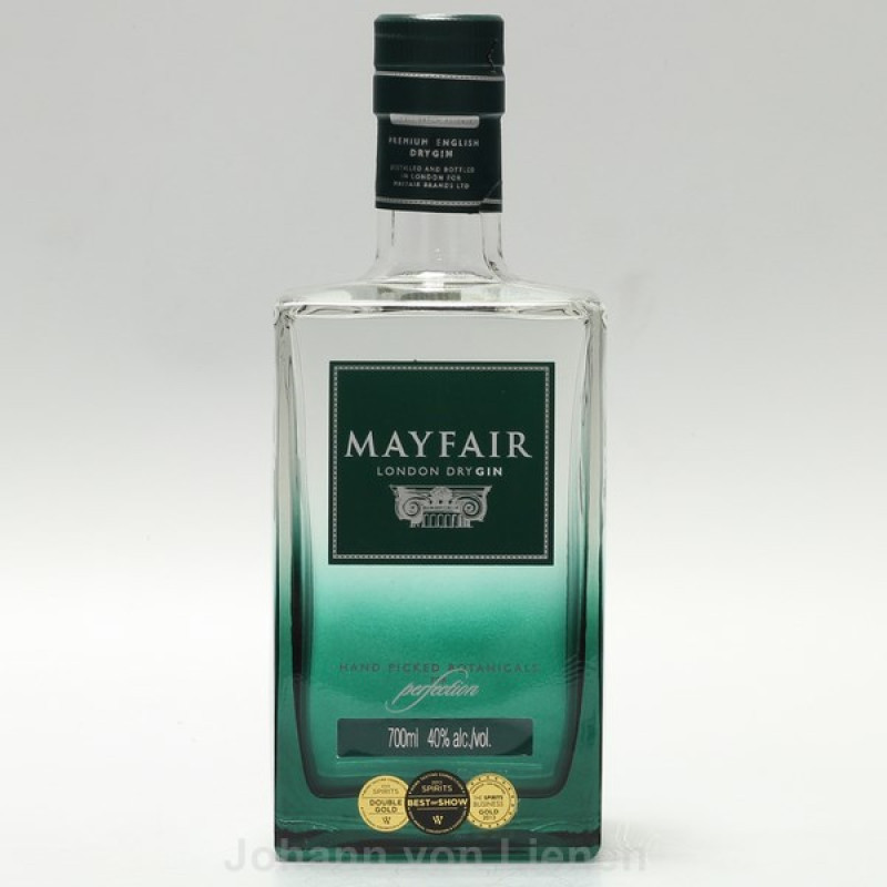 Mayfair London Dry Gin 0,7 L 40%vol Mayfair London Dry Gin 0,7 L 40%vol