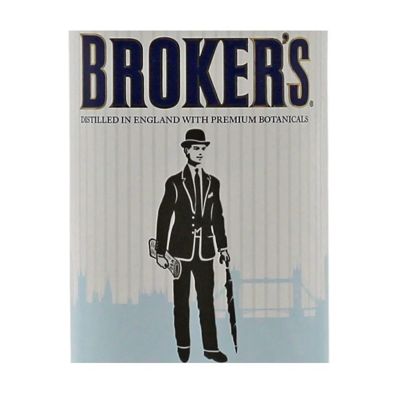 Brokers London Dry Gin 0,7 L 47% vol