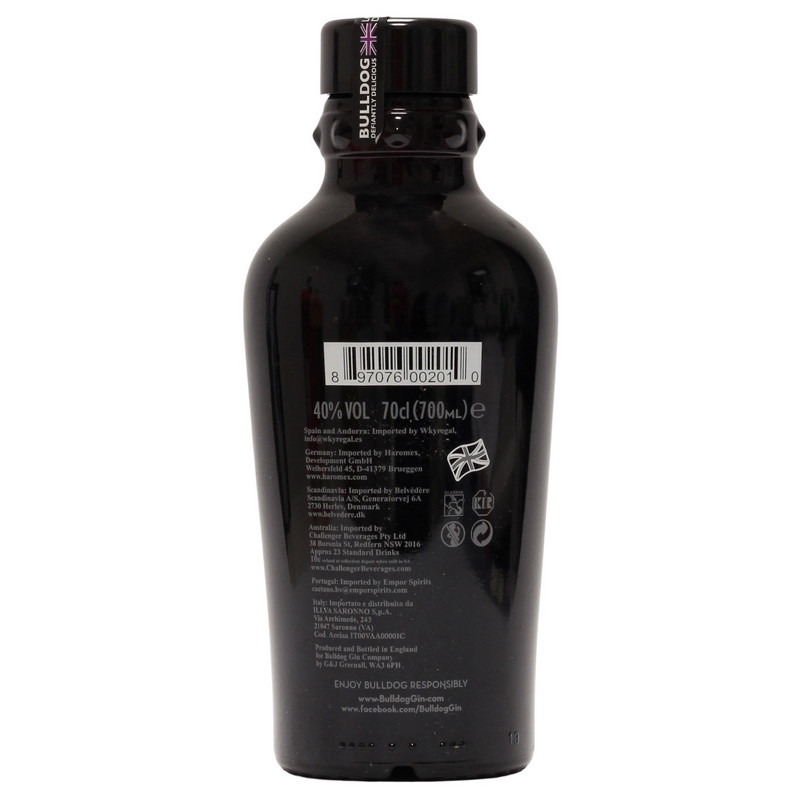 Bulldog London Dry Gin 0,7 L 40%vol Bulldog London Dry Gin 0,7 L 40%vol