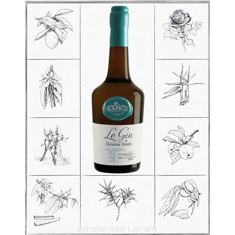Le Gin de Christian Drouin 0,7 L 42%vol Le Gin de Christian Drouin 0,7 L 42%vol