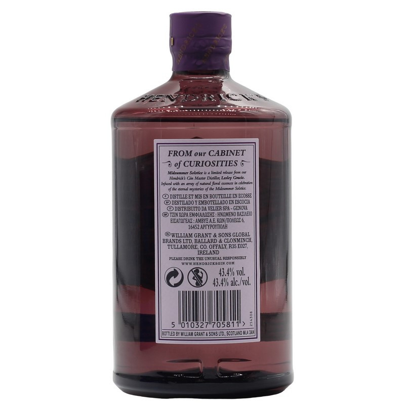 Hendricks Midsummer Solstice Gin 0,7 L 43,4% vol