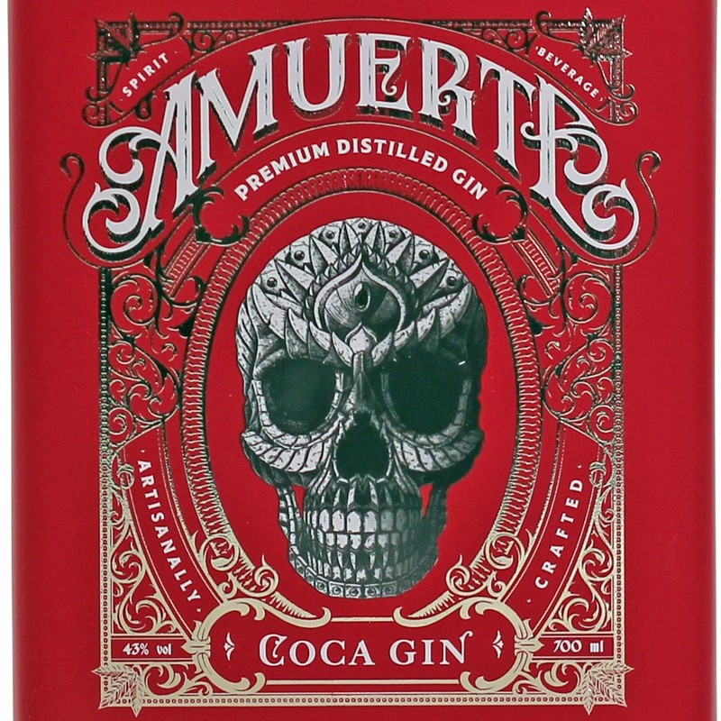 Amuerte Coca Leaf Gin Red Edition 0,7 L 43% vol Amuerte Coca Leaf Gin Red Edition 0,7 L 43% vol