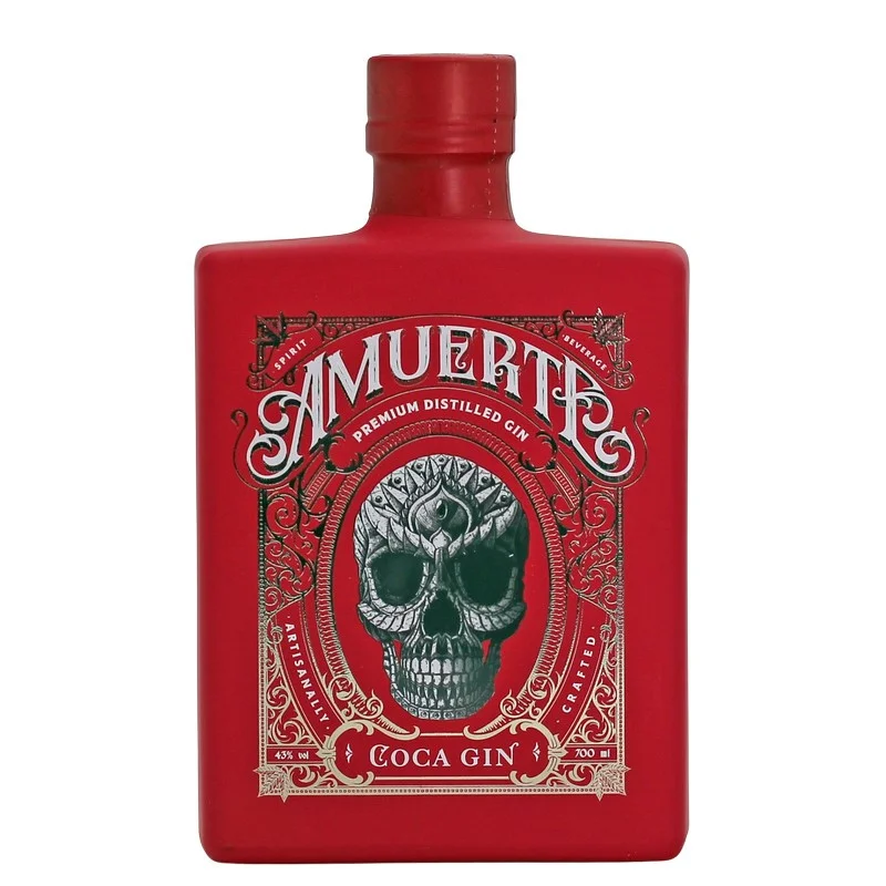 Amuerte Coca Leaf Gin Red Edition 0,7 L 43% vol Amuerte Coca Leaf Gin Red Edition 0,7 L 43% vol