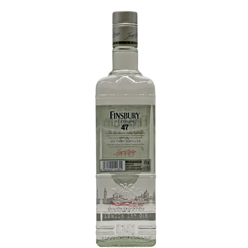 Finsbury Platinum 47 London Dry Gin 0,7 L 47% vol Finsbury Platinum 47 London Dry Gin 0,7 L 47% vol