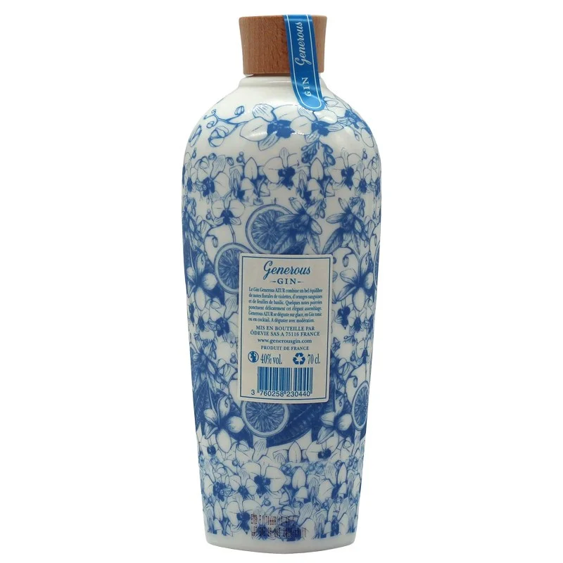 Generous Gin Azur 0,7 L 40% vol Generous Gin Azur 0,7 L 40% vol