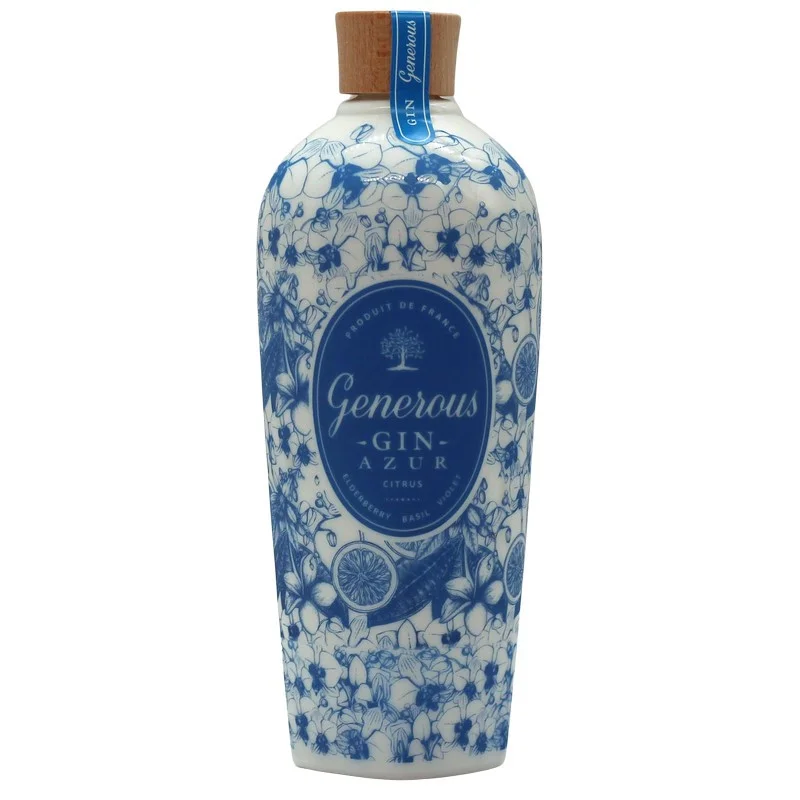 Generous Gin Azur 0,7 L 40% vol Generous Gin Azur 0,7 L 40% vol