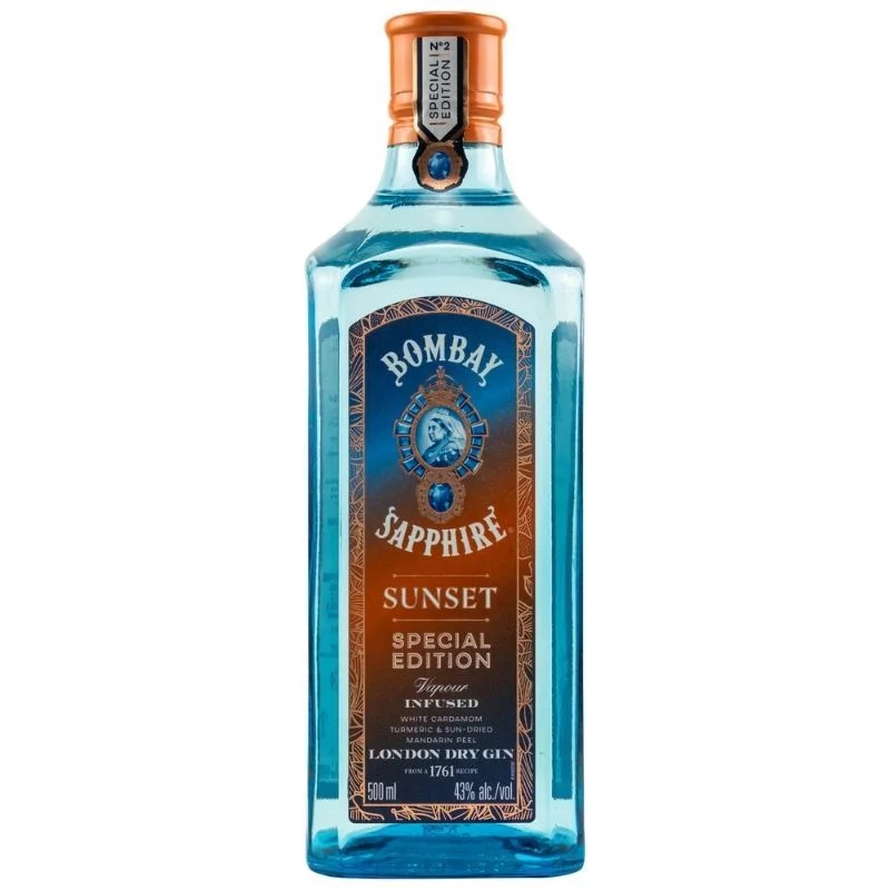 Bombay Sapphire Sunset Special Edition Gin 0,5 L 43% vol