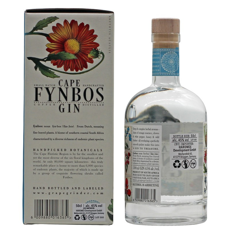 Cape Fynbos Gin 0,5 L 45% vol