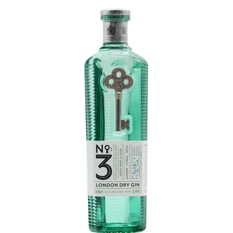 No. 3 London Dry Gin 0,7 L 46%vol