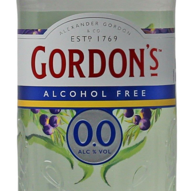 Gordons Alcohol Free Gin 0,7 L 0,0 % vol Gordons Alcohol Free Gin 0,7 L 0,0 % vol
