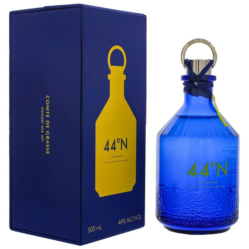 44°N Gin Comte de Grasse 0,7 L 44% vol 44°N Gin Comte de Grasse 0,7 L 44% vol