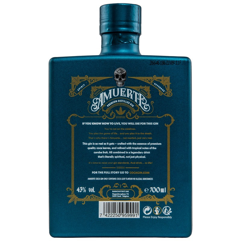 Amuerte Coca Leaf Gin Green Edition 0,7 L 43% vol Amuerte Coca Leaf Gin Green Edition 0,7 L 43% vol