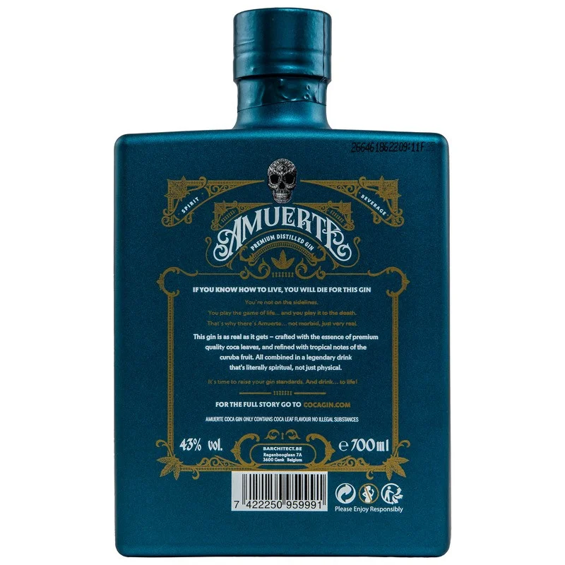 Amuerte Coca Leaf Gin Green Edition 0,7 L 43% vol Amuerte Coca Leaf Gin Green Edition 0,7 L 43% vol