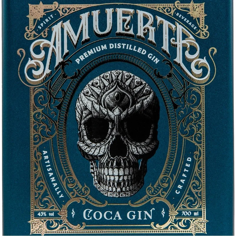 Amuerte Coca Leaf Gin Green Edition 0,7 L 43% vol Amuerte Coca Leaf Gin Green Edition 0,7 L 43% vol
