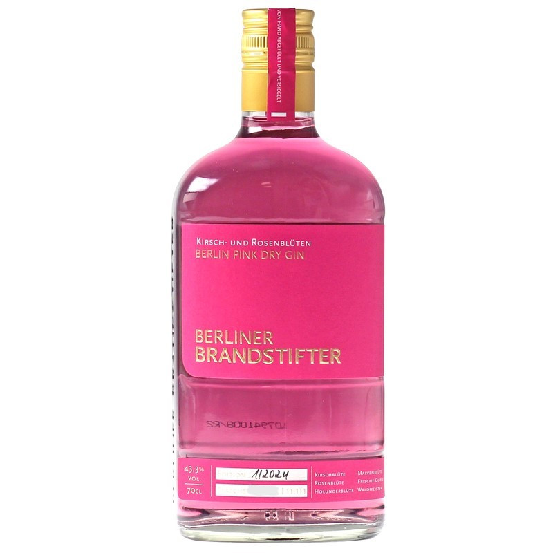 Berlin Pink Dry Gin 0,7 L 43,3 % vol