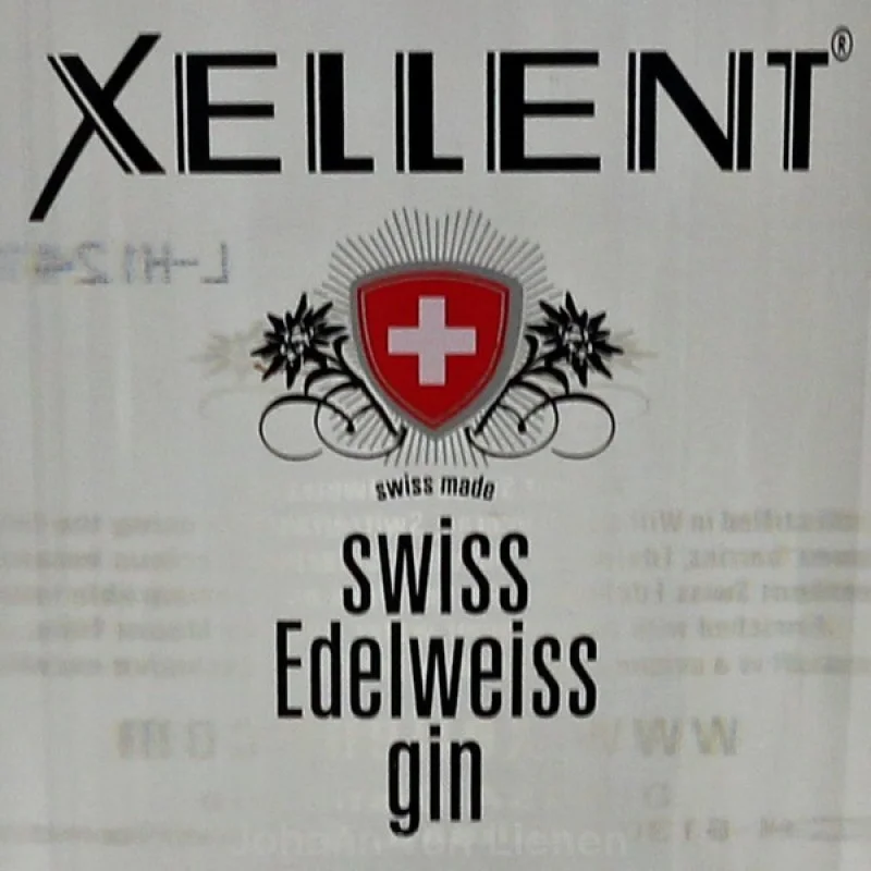 Xellent Swiss Edelweiss Gin 0,7 L 40%vol Xellent Swiss Edelweiss Gin 0,7 L 40%vol