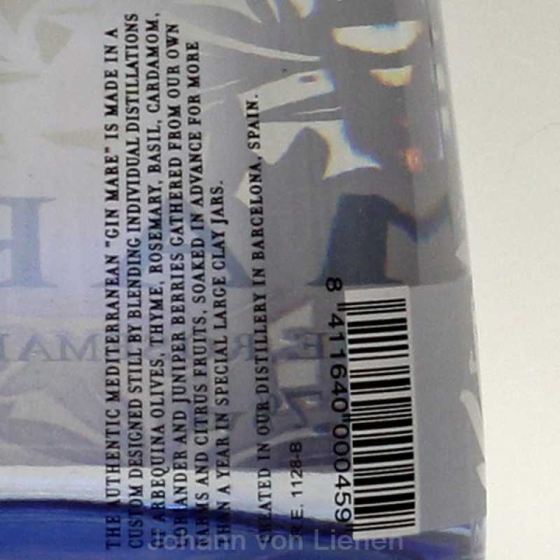 GIN MARE aus Spanien 0,7 L 42,7%vol GIN MARE aus Spanien 0,7 L 42,7%vol