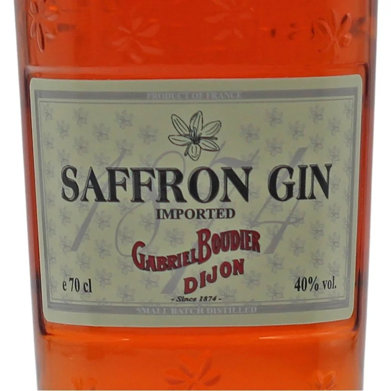 Saffron Gin 0,7 L 40% vol Saffron Gin 0,7 L 40% vol