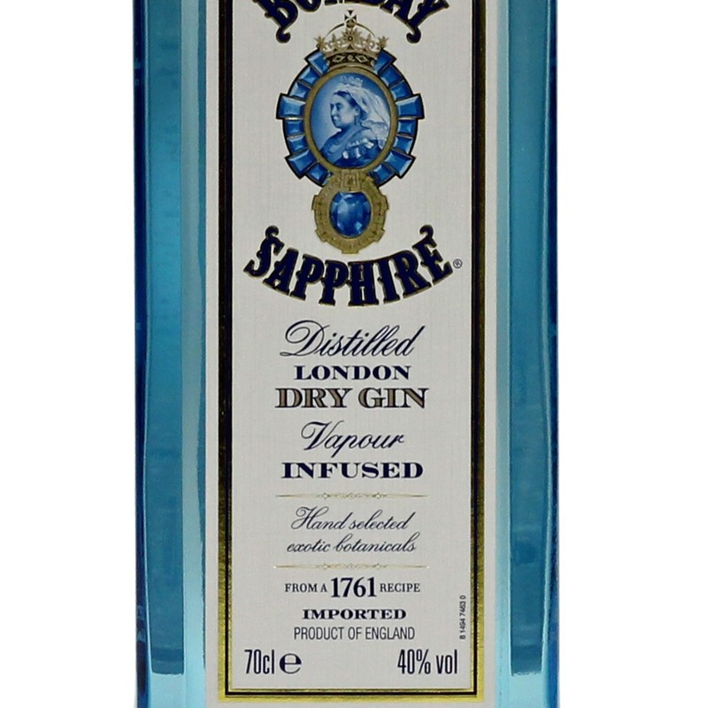 Bombay Sapphire London Dry Gin 0,7 L 40% Bombay Sapphire London Dry Gin 0,7 L 40%