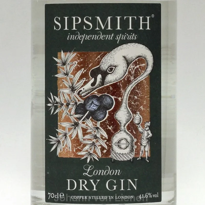 Sipsmith London Dry Gin 0,7 L 41,6%vol Sipsmith London Dry Gin 0,7 L 41,6%vol