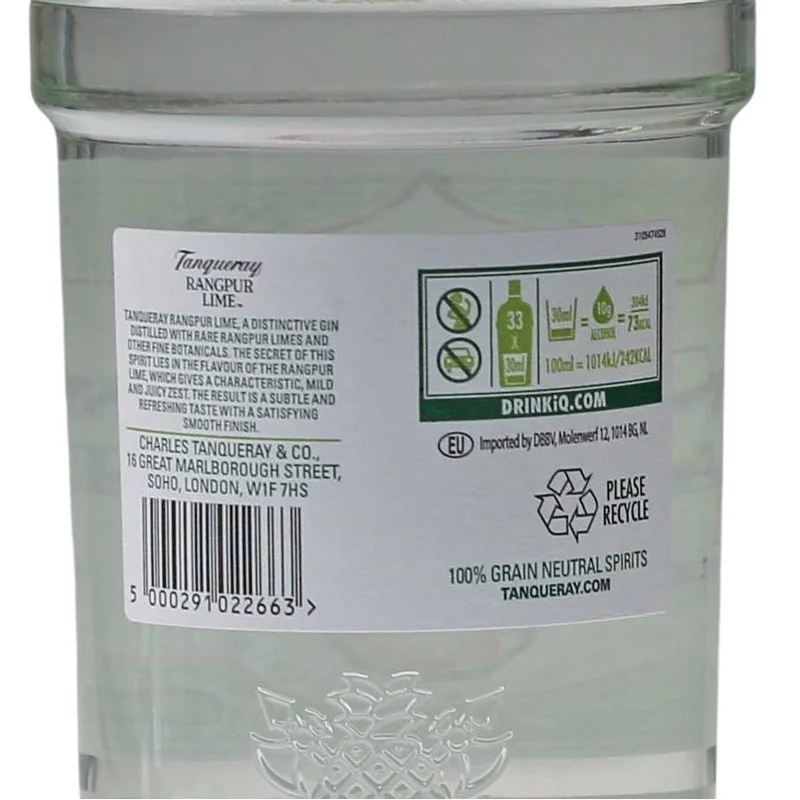 Tanqueray Rangpur Gin 1 Liter 41,3% vol Tanqueray Rangpur Gin 1 Liter 41,3% vol
