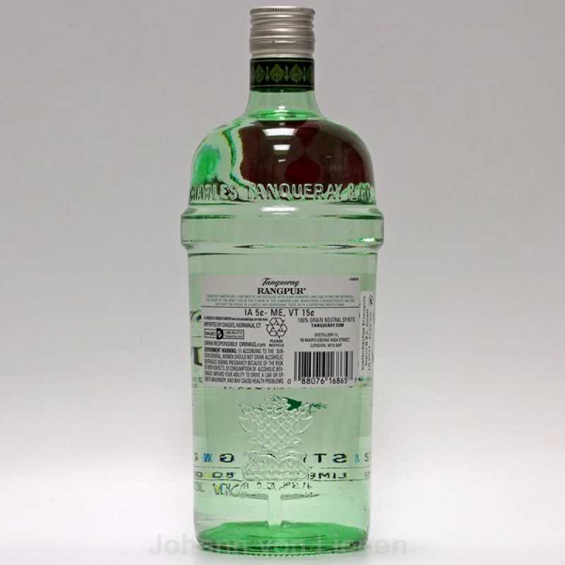 Tanqueray Rangpur Lime distilled Gin 1 L 41,3%vol Tanqueray Rangpur Lime distilled Gin 1 L 41,3%vol