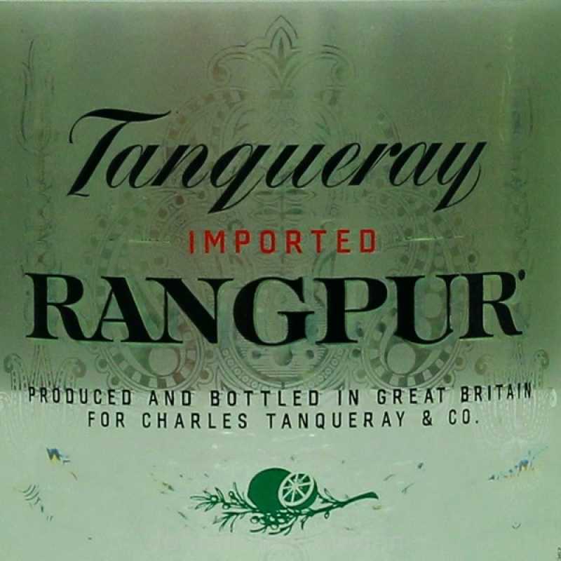 Tanqueray Rangpur Lime distilled Gin 1 L 41,3%vol Tanqueray Rangpur Lime distilled Gin 1 L 41,3%vol