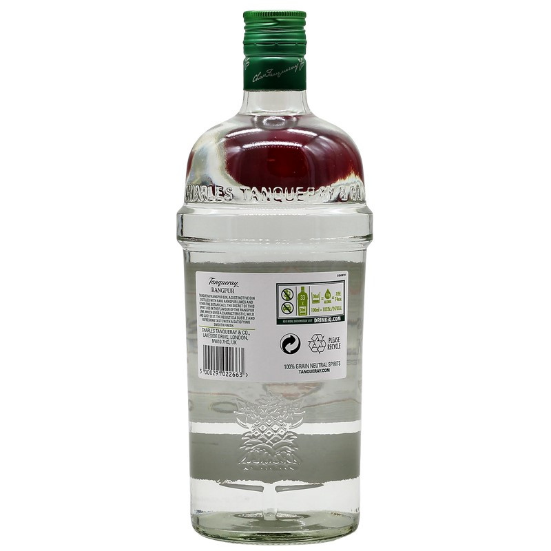 Tanqueray Rangpur Lime distilled Gin 1 L 41,3%vol Tanqueray Rangpur Lime distilled Gin 1 L 41,3%vol