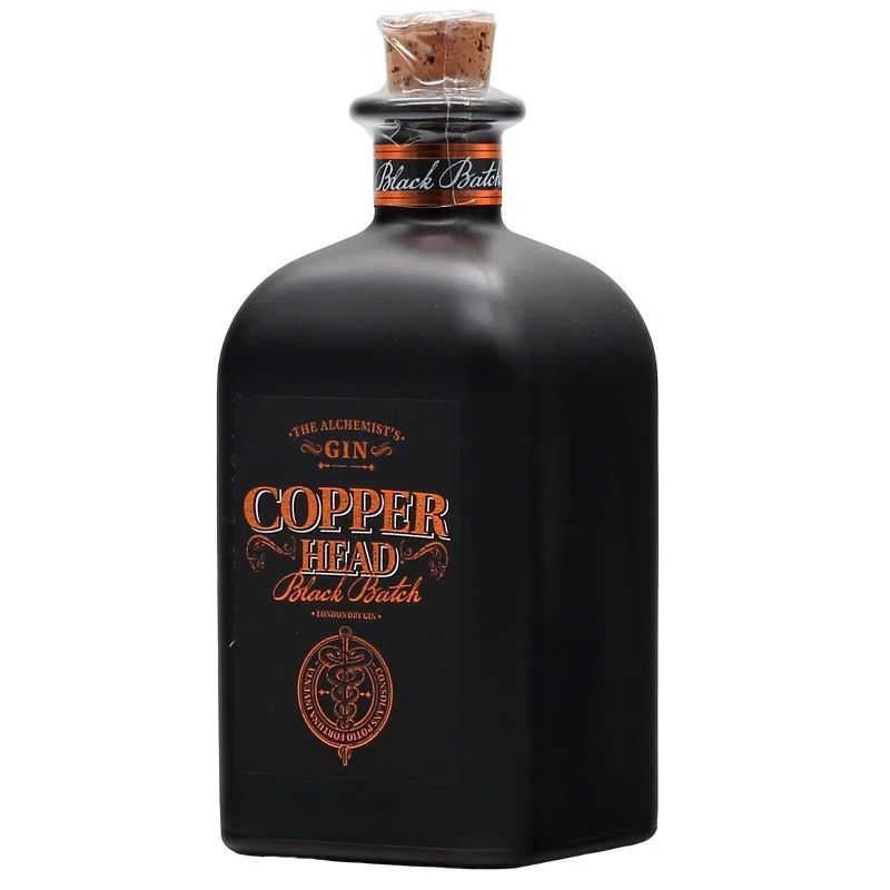 Copperhead Gin Black Batch 0,5 L 42%vol Copperhead Gin Black Batch 0,5 L 42%vol