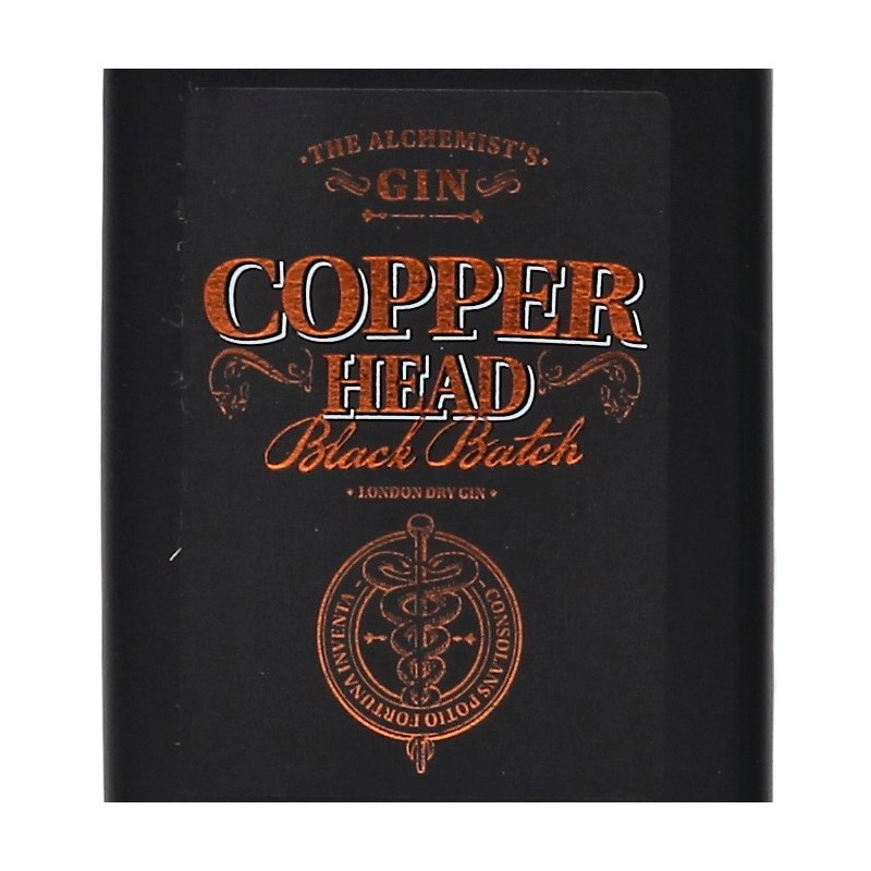 Copperhead Gin Black Batch 0,5 L 42%vol Copperhead Gin Black Batch 0,5 L 42%vol
