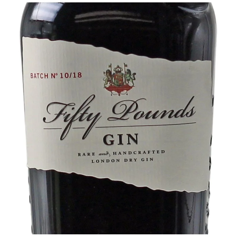 Fifty Pounds Gin 0,7 L 43,5% vol Fifty Pounds Gin 0,7 L 43,5% vol