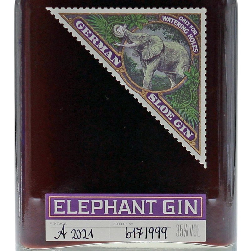 Elephant Sloe Gin 0,5 L 35% vol Elephant Sloe Gin 0,5 L 35% vol