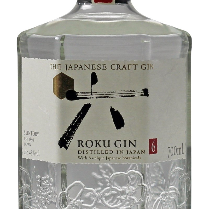 Roku Gin Japanese Craft Gin 0,7 L 43% vol Roku Gin Japanese Craft Gin 0,7 L 43% vol
