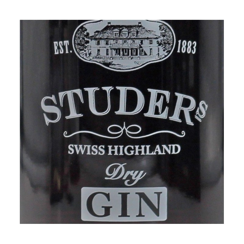 Studer Swiss Highland Dry Gin 0,7 L 42,4% vol