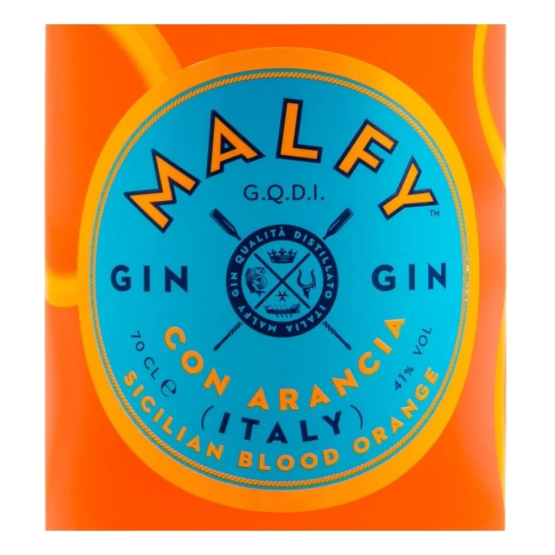 Malfy Gin con Arancia 0,7 L 41 % vol Malfy Gin con Arancia 0,7 L 41 % vol