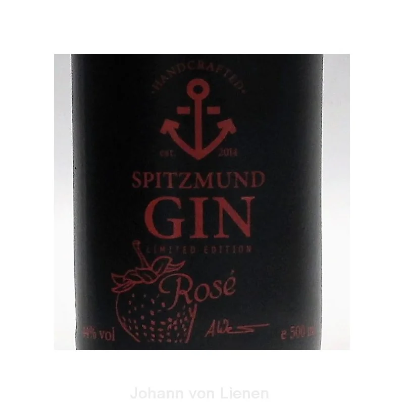 Spitzmund Gin Rosé 0,5 L 44%vol Spitzmund Gin Rosé 0,5 L 44%vol