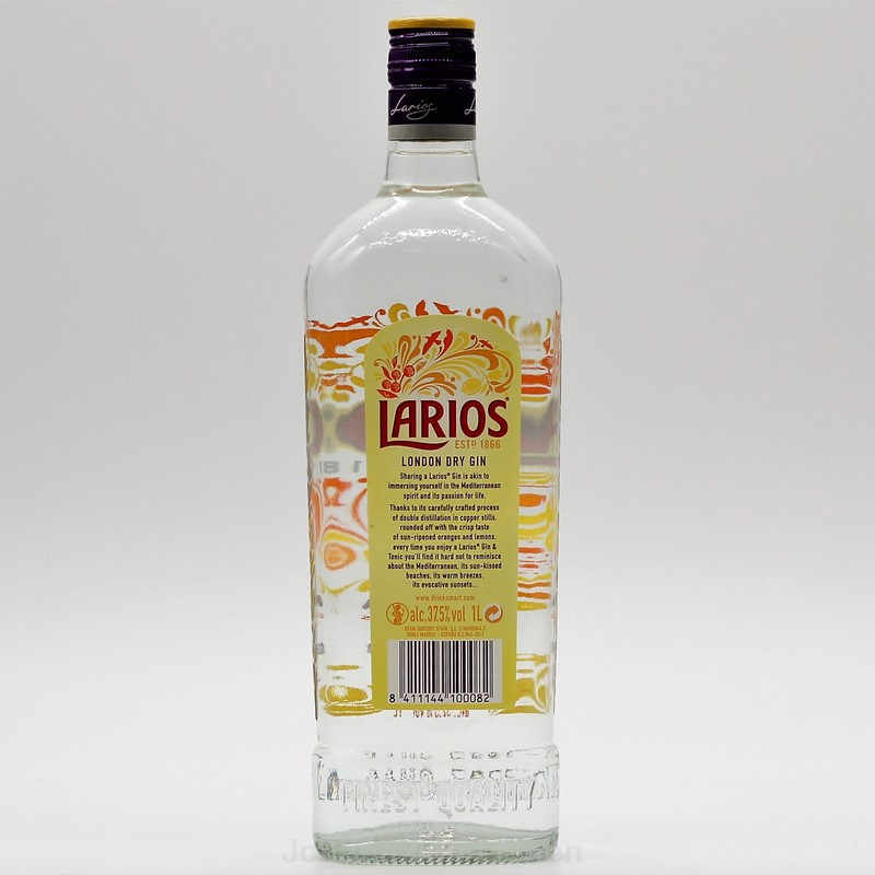 Larios Dry Gin 1 L 37,5%vol