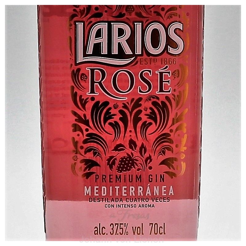 Larios Rose Gin 0,7 L 37,5%vol