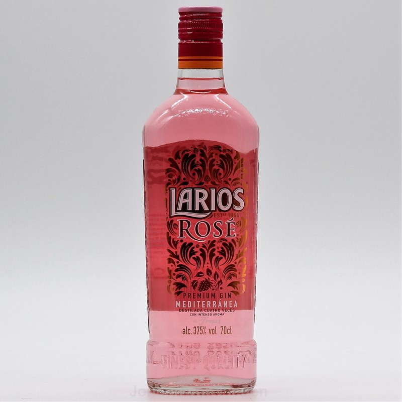 Larios Rose Gin 0,7 L 37,5%vol Larios Rose Gin 0,7 L 37,5%vol