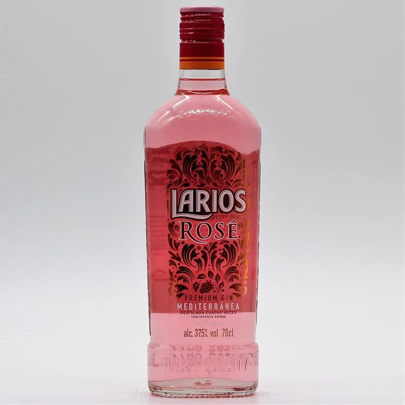 Larios Rose Gin 0,7 L 37,5%vol Larios Rose Gin 0,7 L 37,5%vol