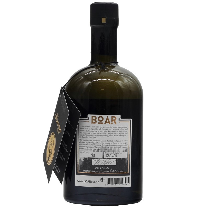 BOAR Gin 0,5 L 43% vol BOAR Gin 0,5 L 43% vol