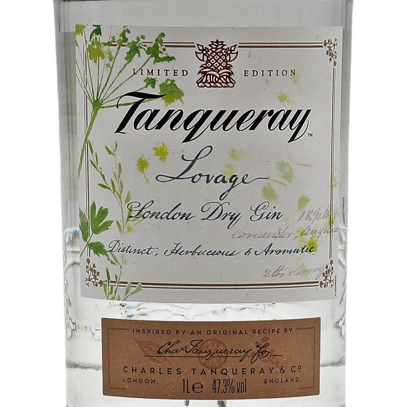Tanqueray Lovage London Dry Gin 1 L 47,3%vol Tanqueray Lovage London Dry Gin 1 L 47,3%vol