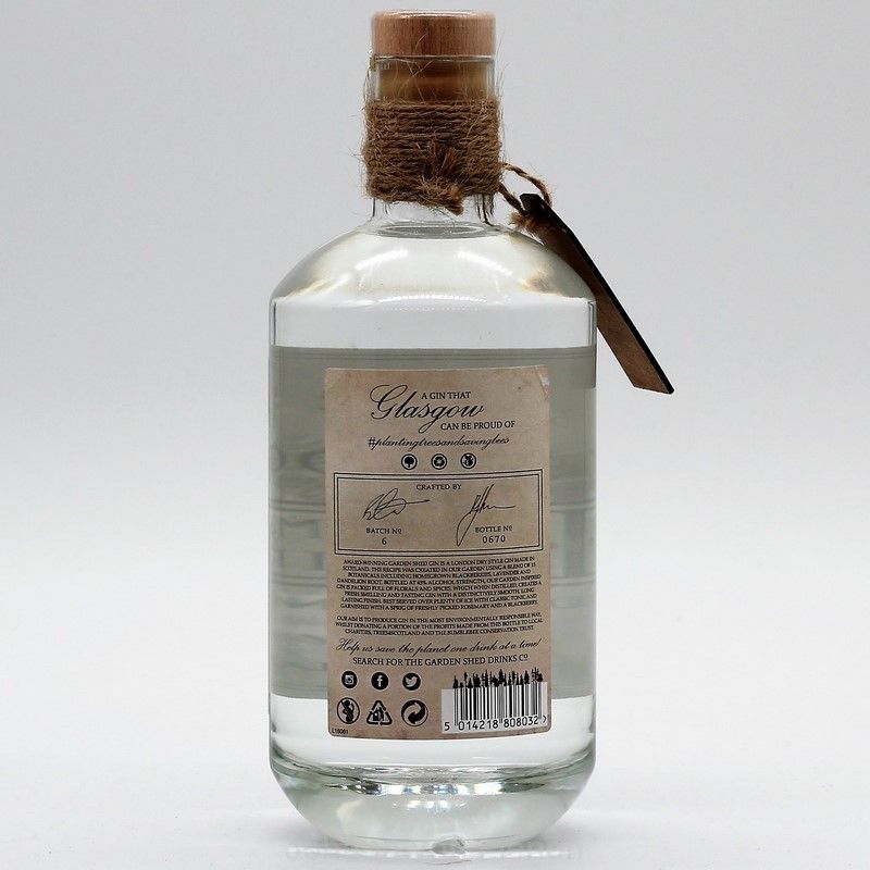Garden Shed Gin 0,7 L 45%vol Garden Shed Gin 0,7 L 45%vol
