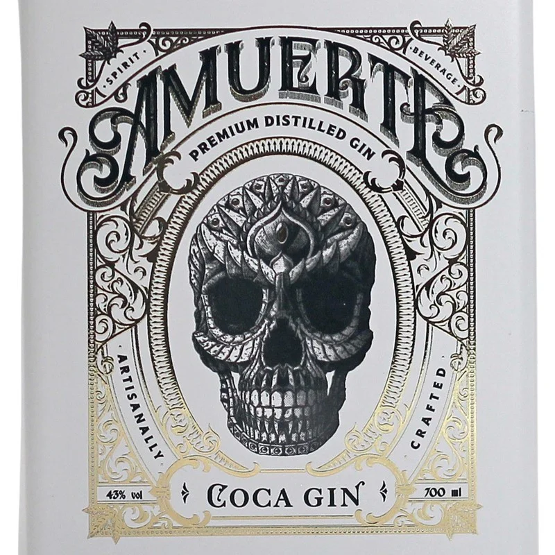 Amuerte Coca Leaf Gin White Edition 0,7 L 43% vol Amuerte Coca Leaf Gin White Edition 0,7 L 43% vol
