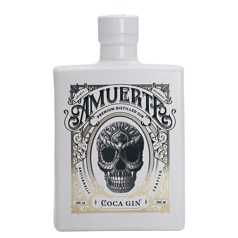 Amuerte Coca Leaf Gin White Edition 0,7 L 43% vol Amuerte Coca Leaf Gin White Edition 0,7 L 43% vol